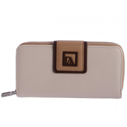 Carteira bege Don Algodon