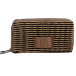 Carteira bege c/preto Don...