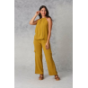 Conjunto top com calça Amichi