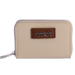 Carteira bege Amichi