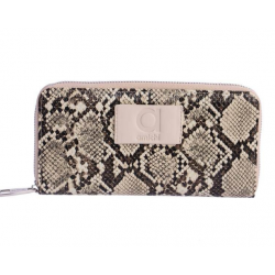 Carteira estampado cobra...