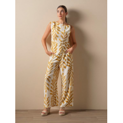 Conjunto top com pantalona...