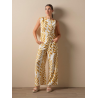 Conjunto top com pantalona Don Algodon