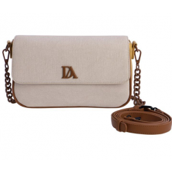 Mala bege c/amarelo Don...