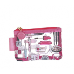 Necessaire Kiss & Go Pink...