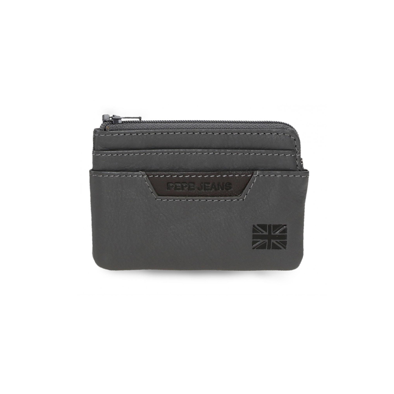 Porta Cartões/ Moedas cinza Pepe Jeans