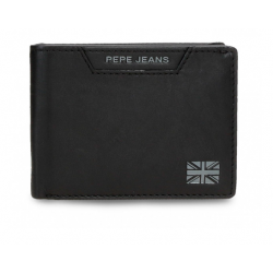 Carteira preta Pepe Jeans