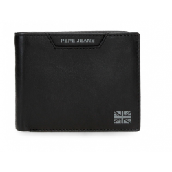 Carteira preta Pepe Jeans