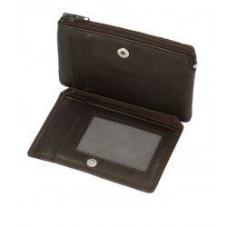 Porta cartões/Moedas  castanho ADEPT