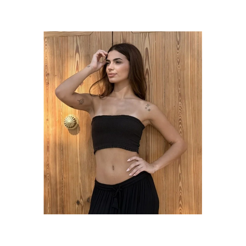 Top Bustier Marfim- Makiara