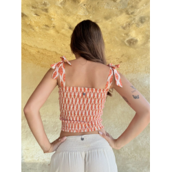 Top Bustier Longo Teja Feather- Makiara