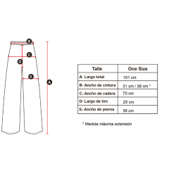 Pantalona Angelina Legui- Makiara