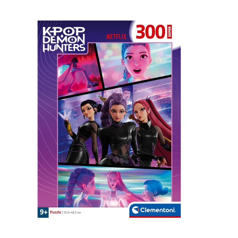 Puzzel K-pop 300 peças- Demon Hunters