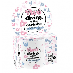 Caneca 330ml- Avó divina, o...