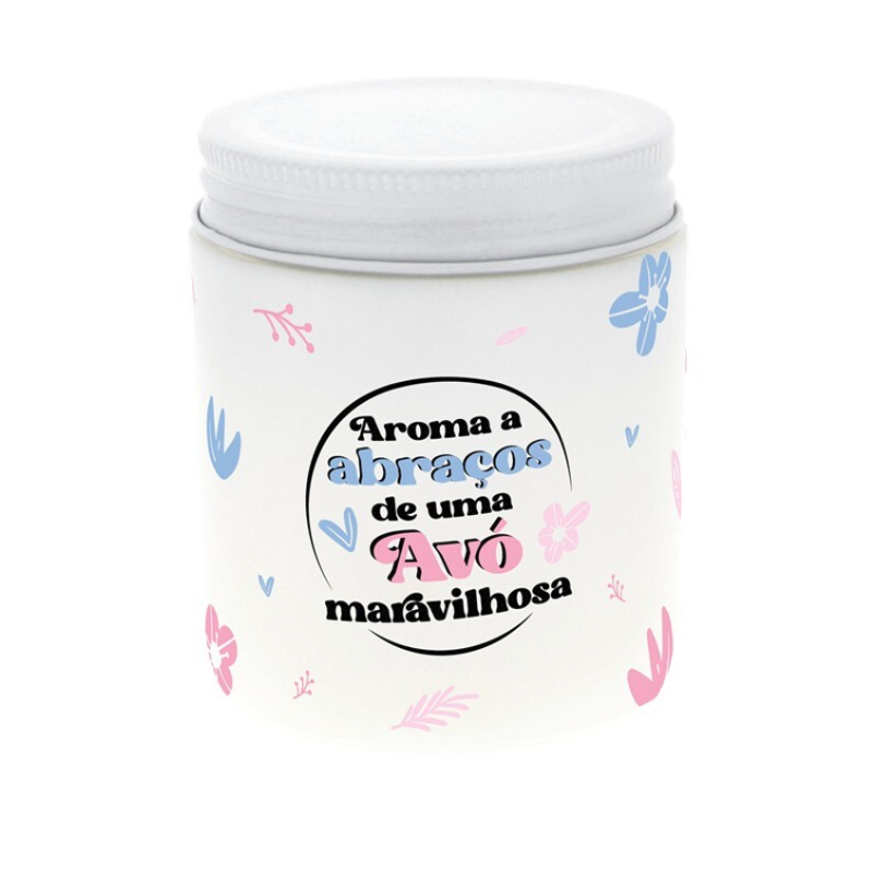 Vela aromática- Aroma a abraços de uma Avó maravilhosa