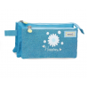 Estojo Triplo Happiness Denim Enso