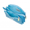 Estojo Triplo Happiness Denim Enso