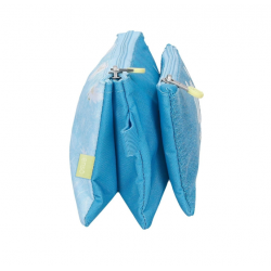 Estojo Triplo Happiness Denim Enso