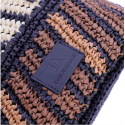 Mala Praia peq. tons bege Don Algodon