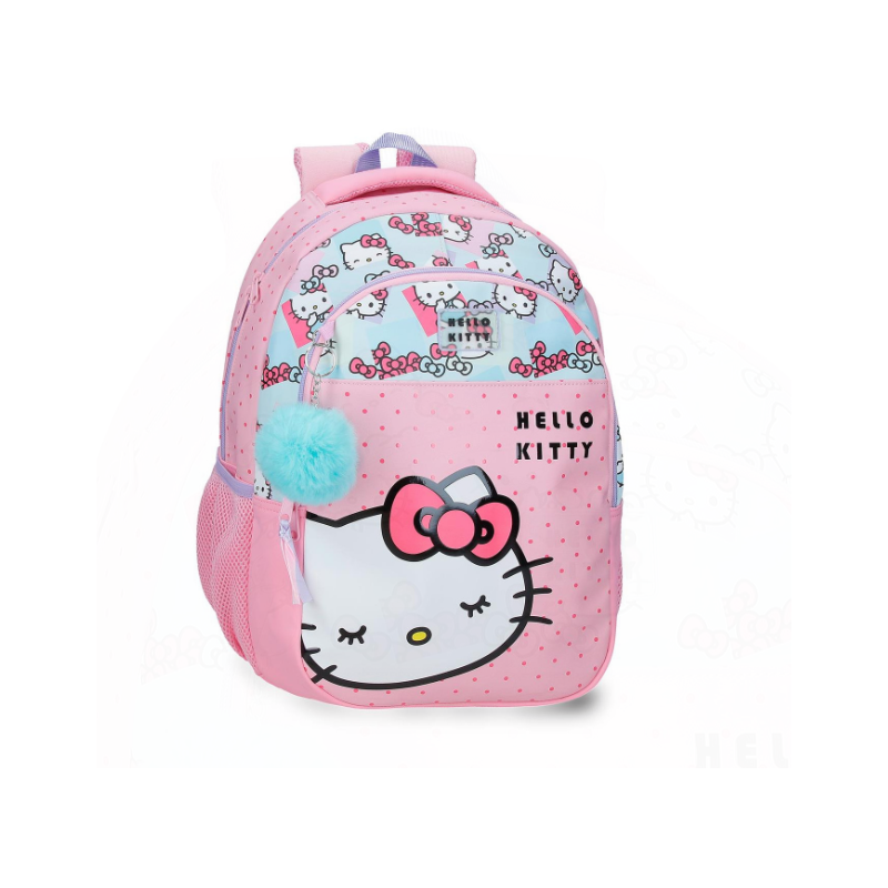 Mochila Adap. 42cm Hello Kitty Bows