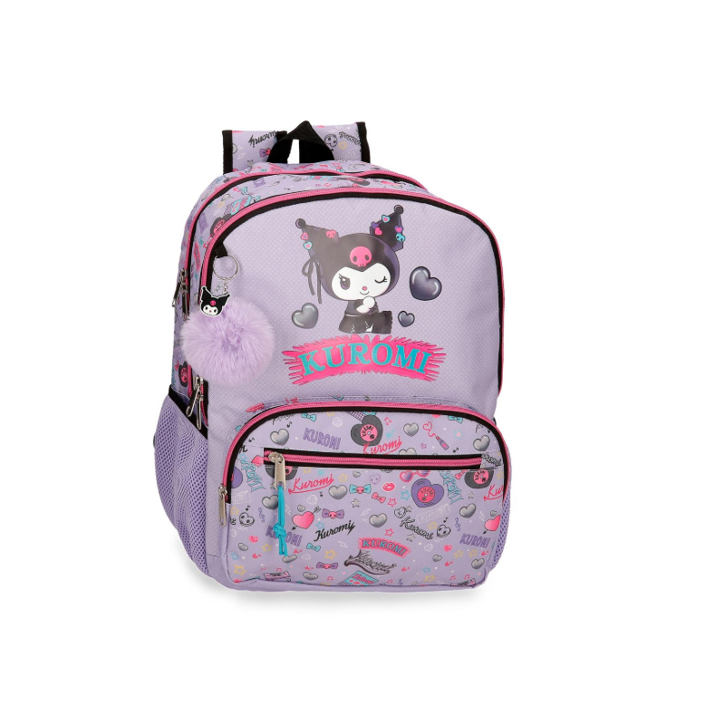 Mochila Adap. 44cm Kuromi Retropop