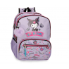 Mochila Adap. 44cm Kuromi Retropop