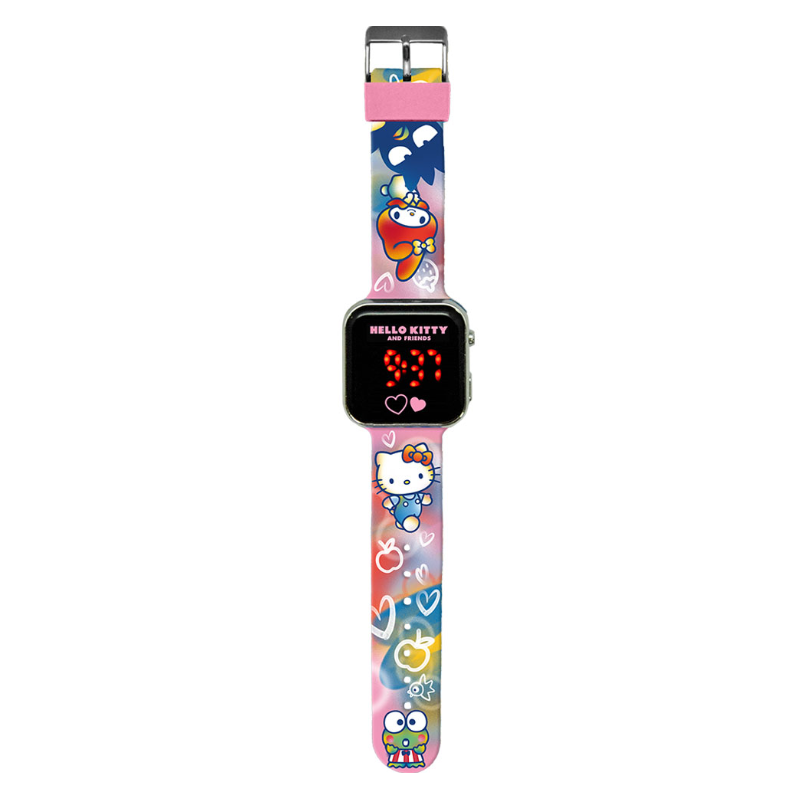 Relógio Led Hello Kitty