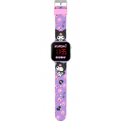 Relógio Led Kuromi