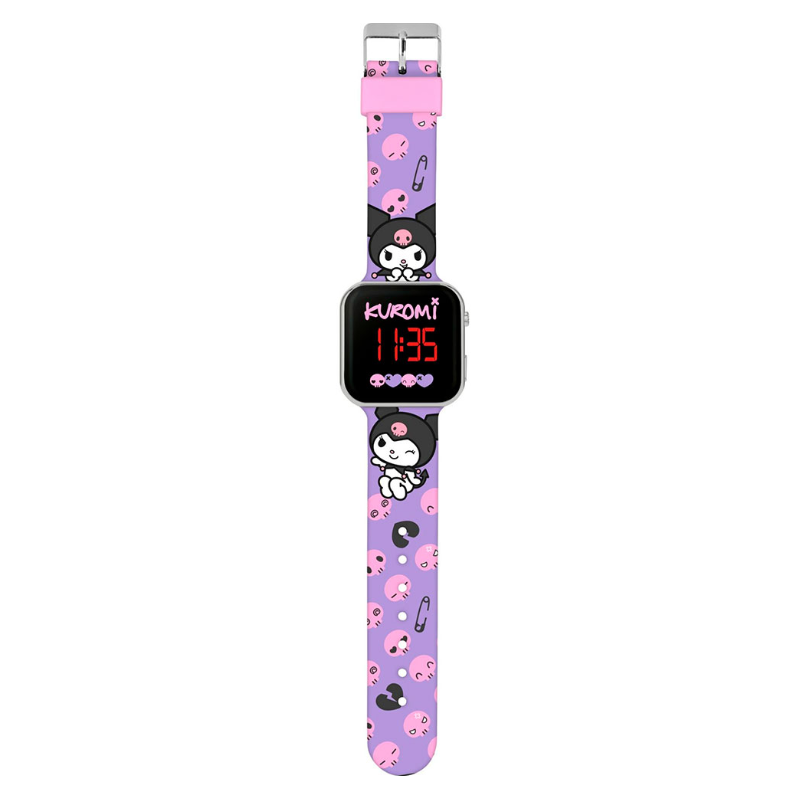 Relógio Led Kuromi