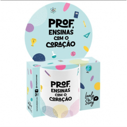 Caneca 330ml- Prof ensinas...