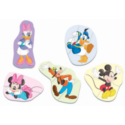 Educa 5 Baby Puzzles Mickey & Friends