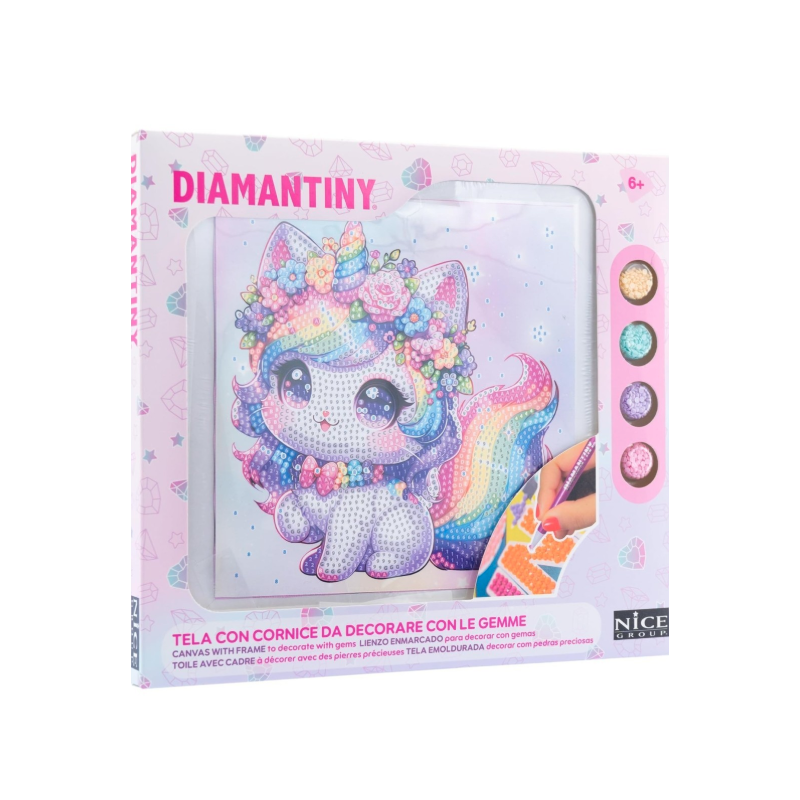 Diamantiny Kawaii Unicorn- Flores