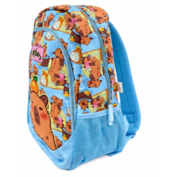 Mochila Escolar Capivara Happy Life
