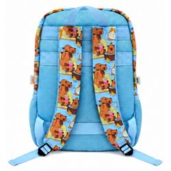 Mochila Escolar Capivara Happy Life