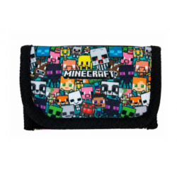 Carteira de velcro- Minecraft