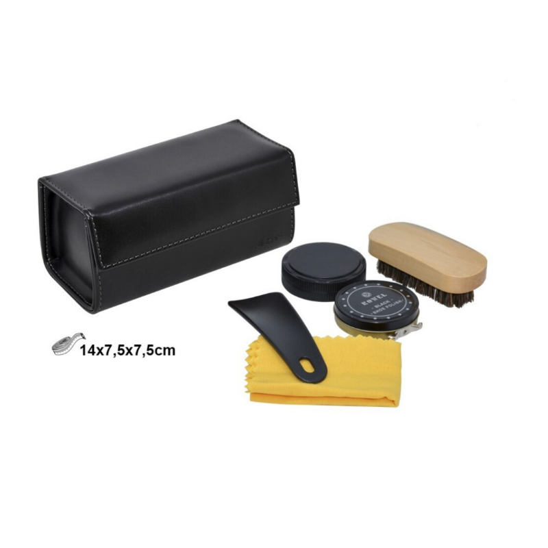 Conjunto de Limpeza de Sapatos Flap 5Pcs