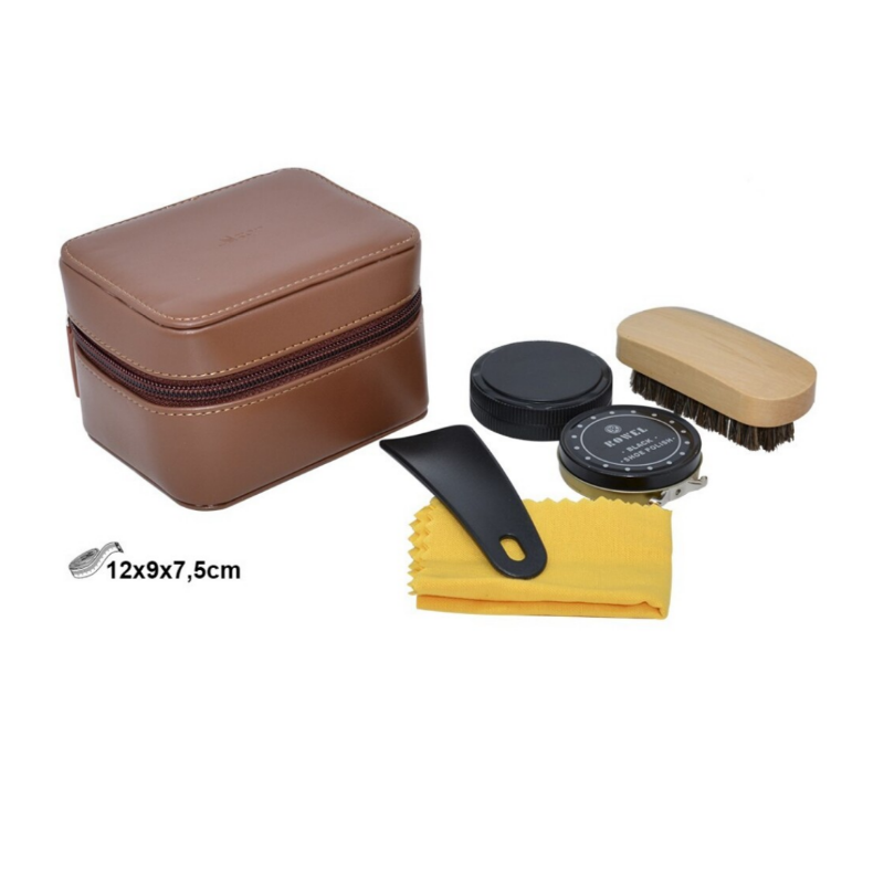 Conjunto de Limpeza de Sapatos Quadrado 5Pcs
