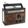 Rádio Solar Vintage+Lanterna RS-11859 Sami