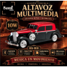 Rádio Coluna Multimédia Vintage "Lincoln" Sami RS-111