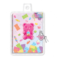 Diário com Aloquete Gummy Bear