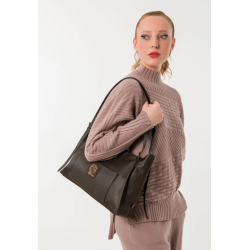 Bolsa de ombro Mocha Anekke