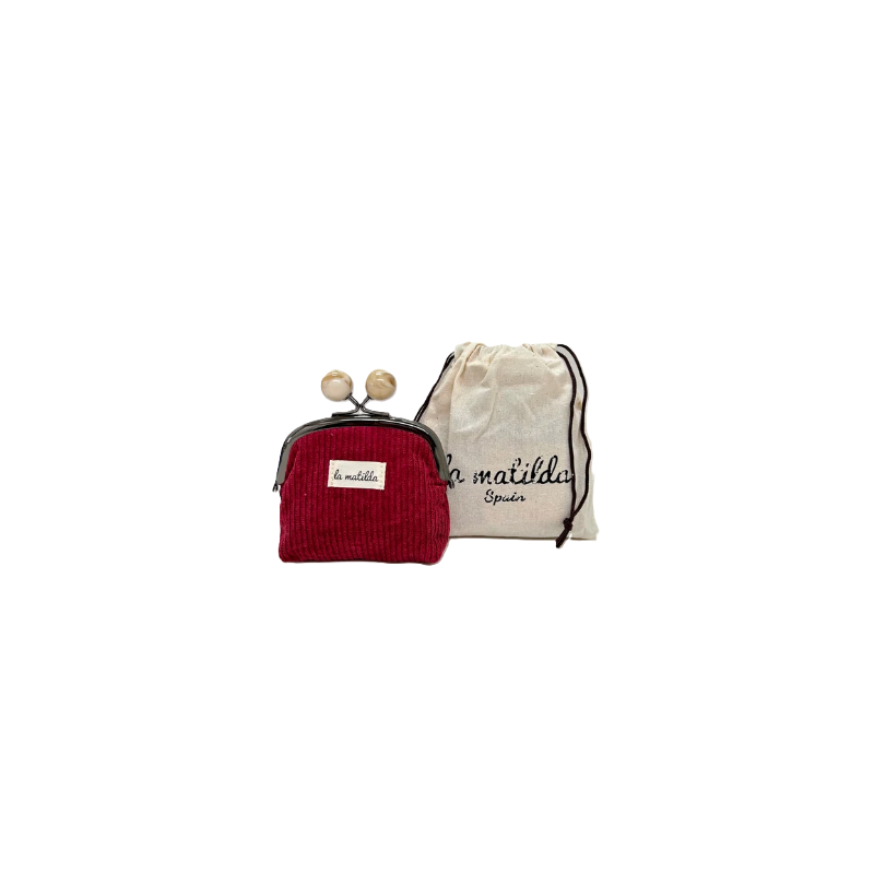 Porta Moedas Vintage Liso La Matilda