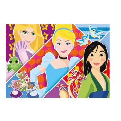 Puzzle Maxi Princesas Disney 2x20 peças