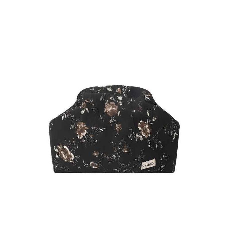 Mala Clutch Floral com Alça de Corrente La Matilda