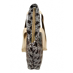 Tote Bag Castanha e Prata La Matilda