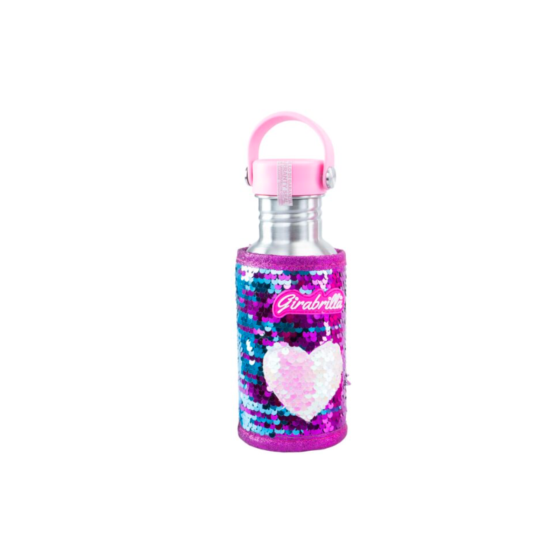 Garrafa Agua Coração Girabrilla 500ml