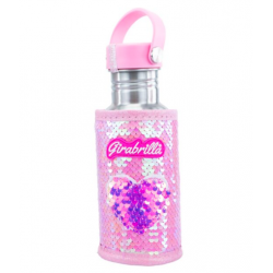 Garrafa Agua Coração Girabrilla 500ml
