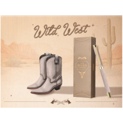 Roller Belius Wild West alumínio cor bege dourado