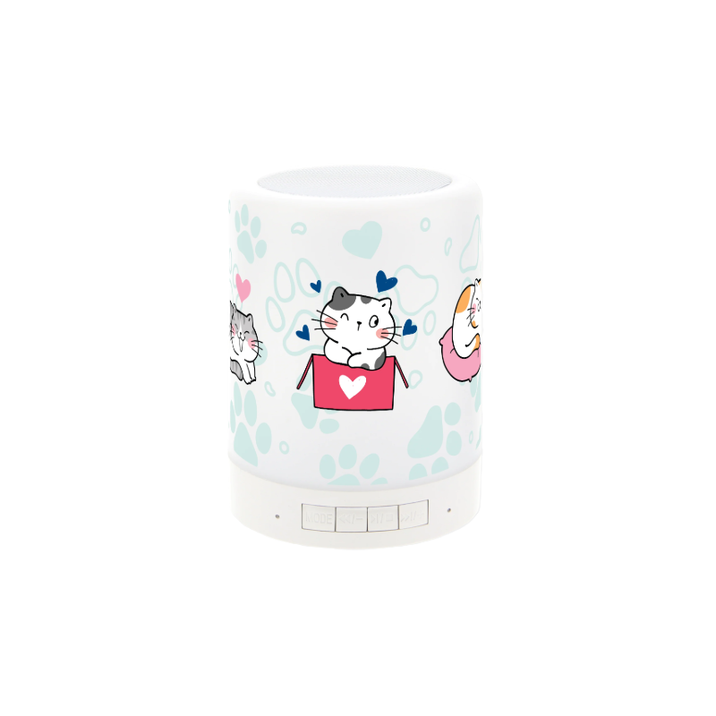 Lâmpada Coluna Bluetooth - Cat Whiskers