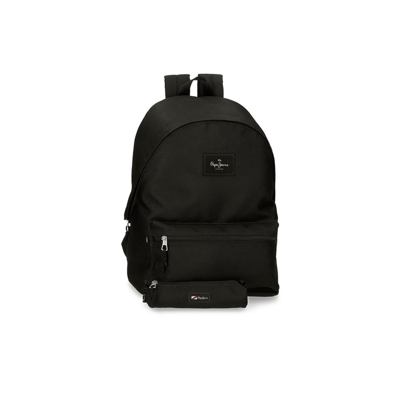Mochila Portátil + Estojo Pepe Jeans ARIS Preto